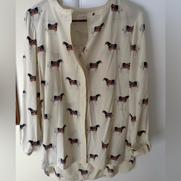 Tory Burch Meg blouse. Excellent condition. - Picture 1 of 4
